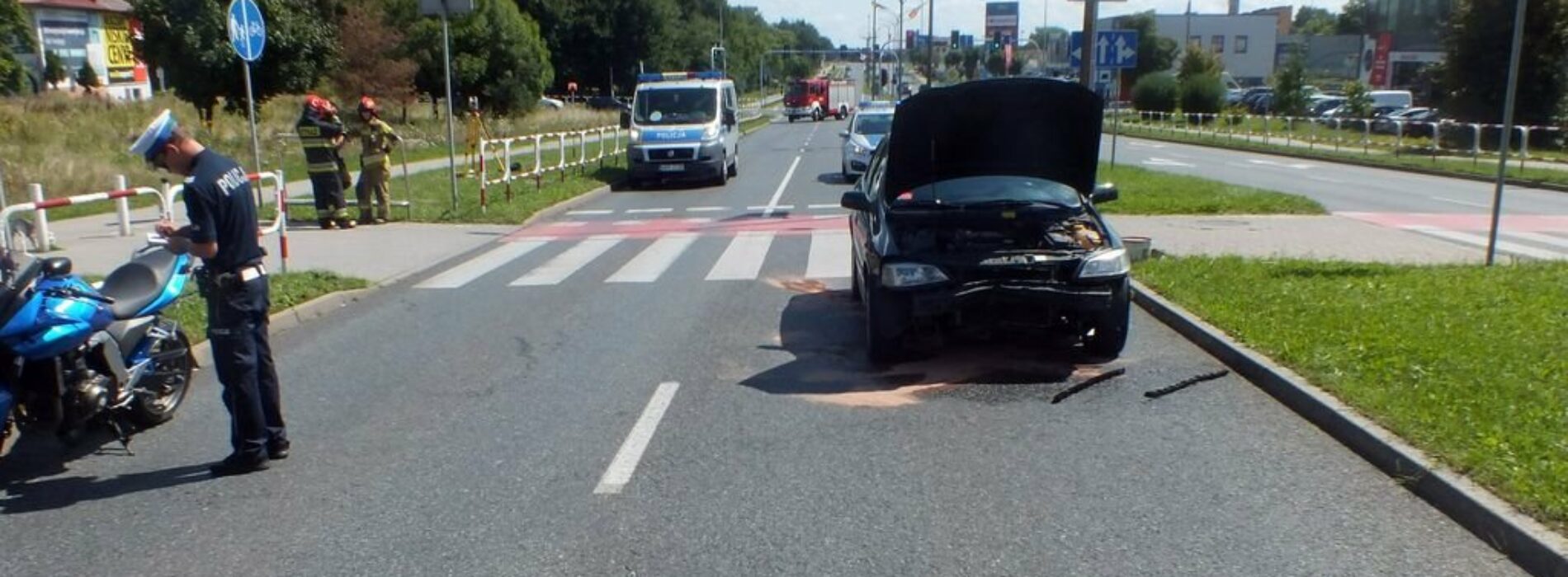 Wypadki na żorskich drogach – zachowajcie rozsądek za kierownicą