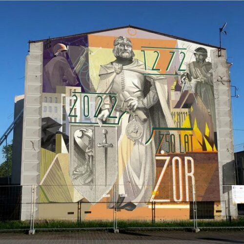 Mural uświetni obchody 750. Urodzin Miasta Żory
